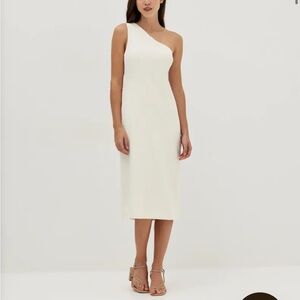 Love, Bonito Kristina Padded Twist Back Dress Sz 4